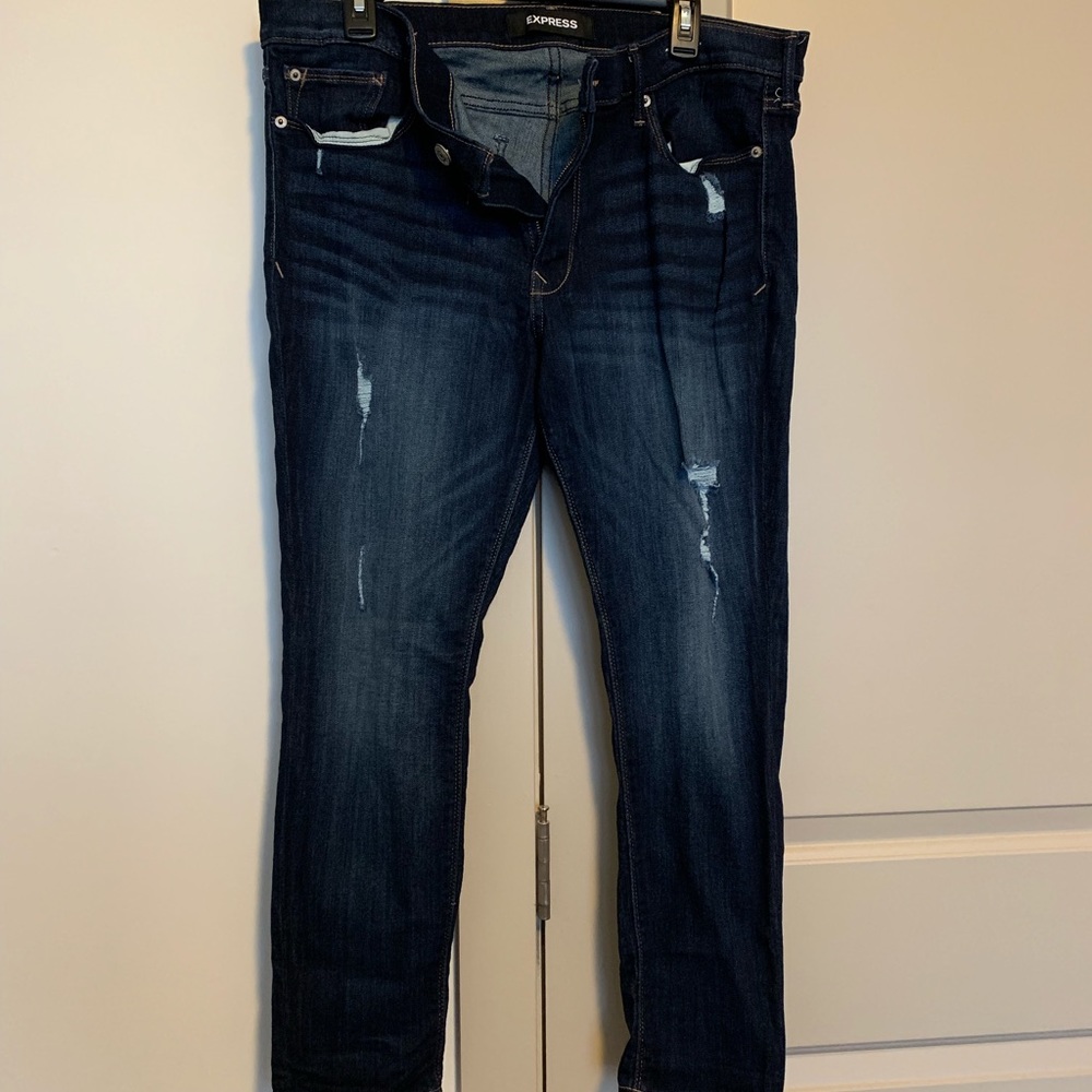 Express Stretch Mid-rise Leggings 14S